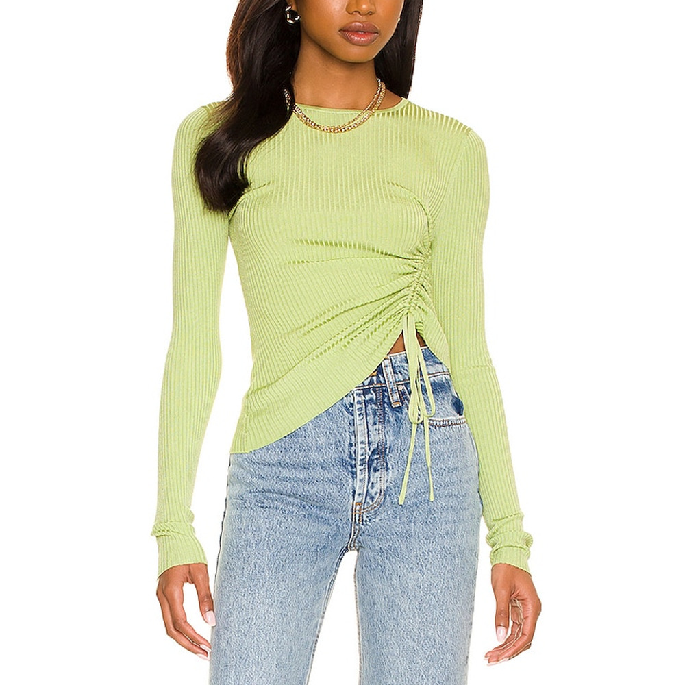 Song Of Style Ribbed Green Mick Size M Sweater